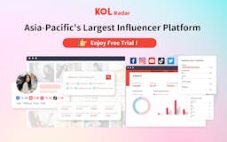 iKala KOL Radar: Influencer Platform media 1