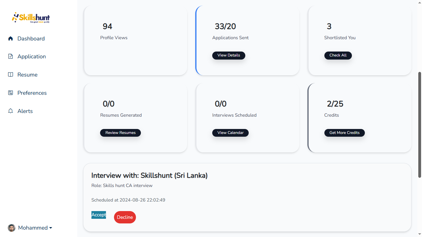 SkillsHunt 2.0  gallery image