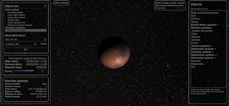 Solar System Explorer gallery image
