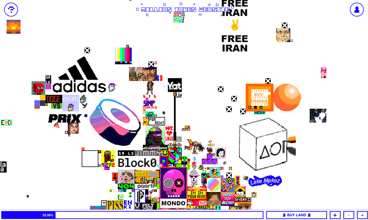 Million Token Website gallery image