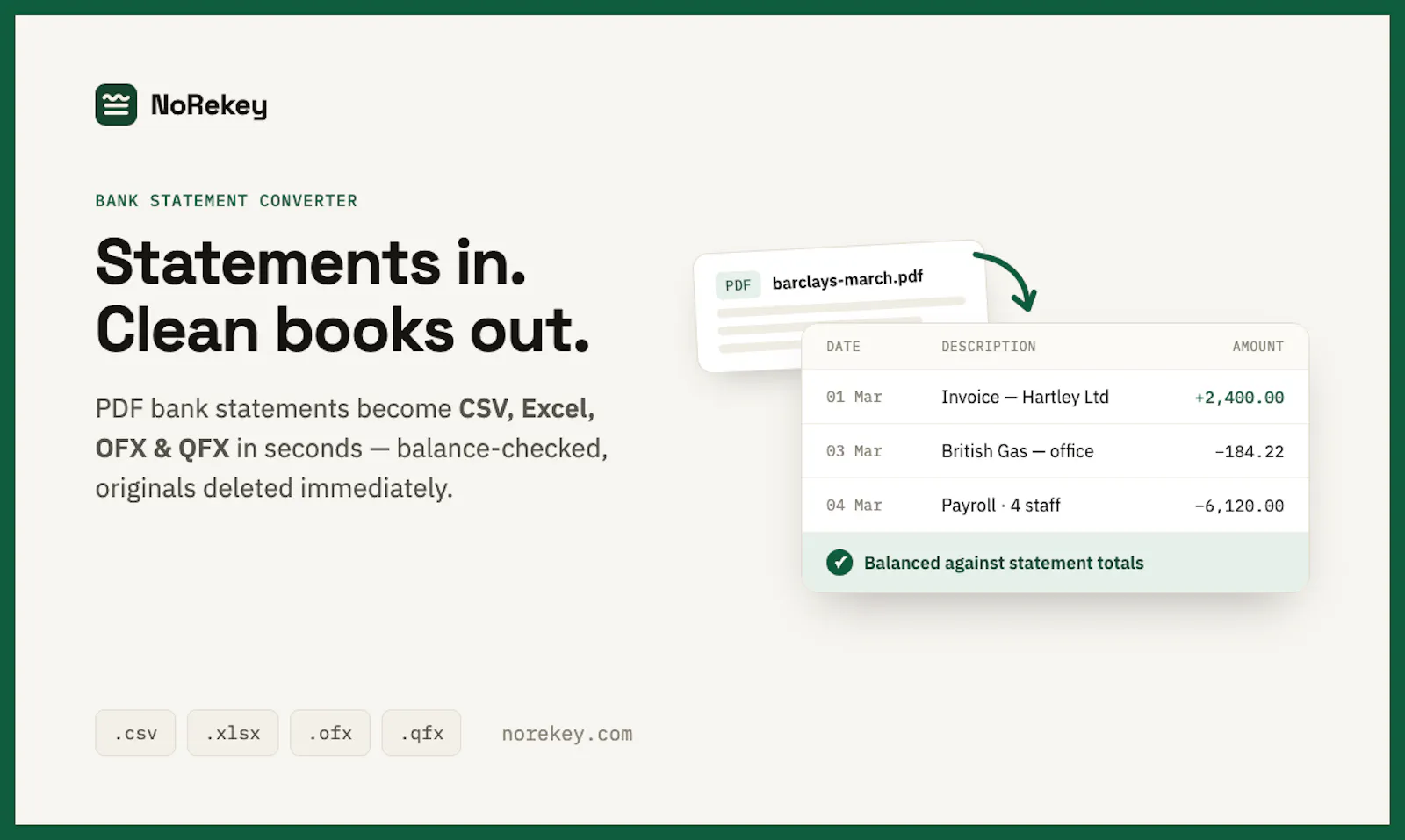 NoRekey screenshot 1