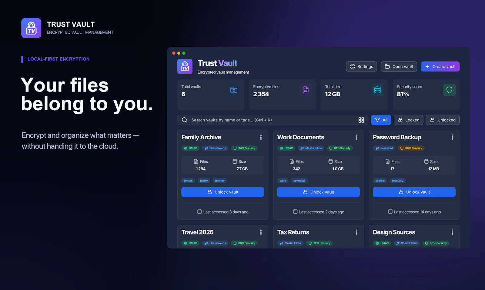 Trust Vault screenshot 8