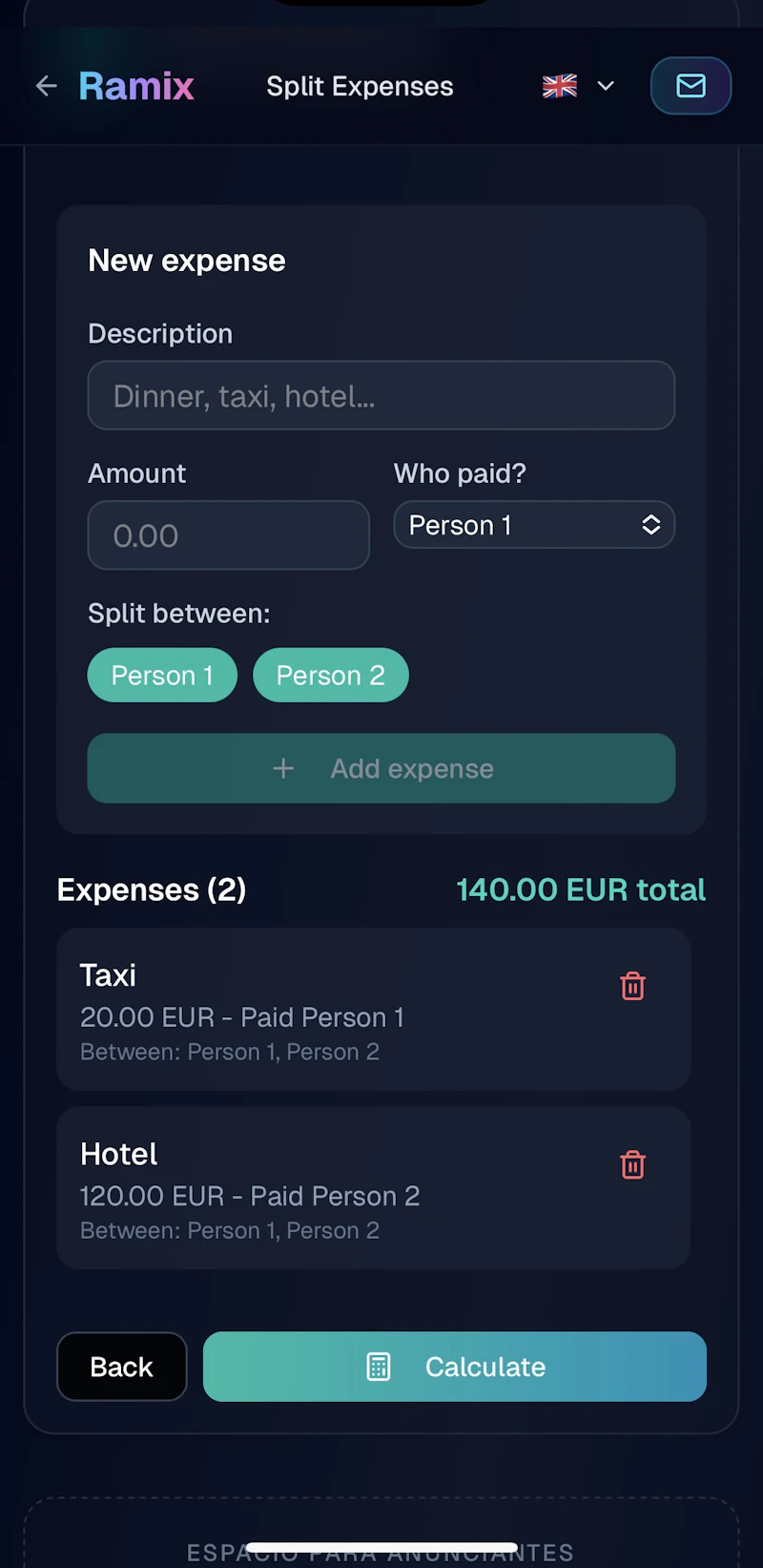 Ramix.app screenshot 2