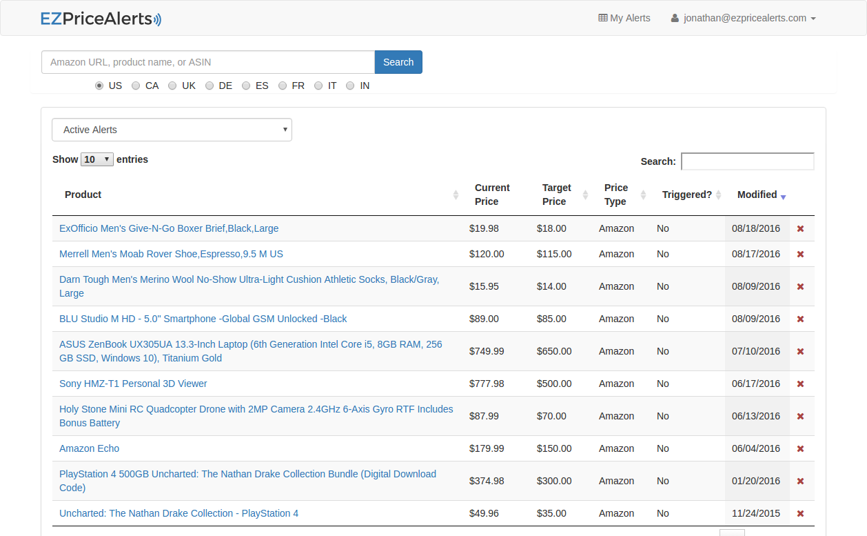 EZ Price Alerts gallery image