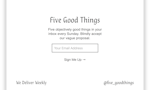 Five Good Things image