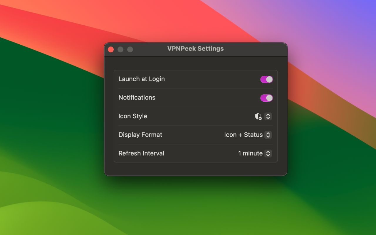 VPN Peek gallery image