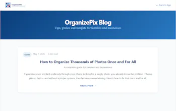 OrganizePix gallery image