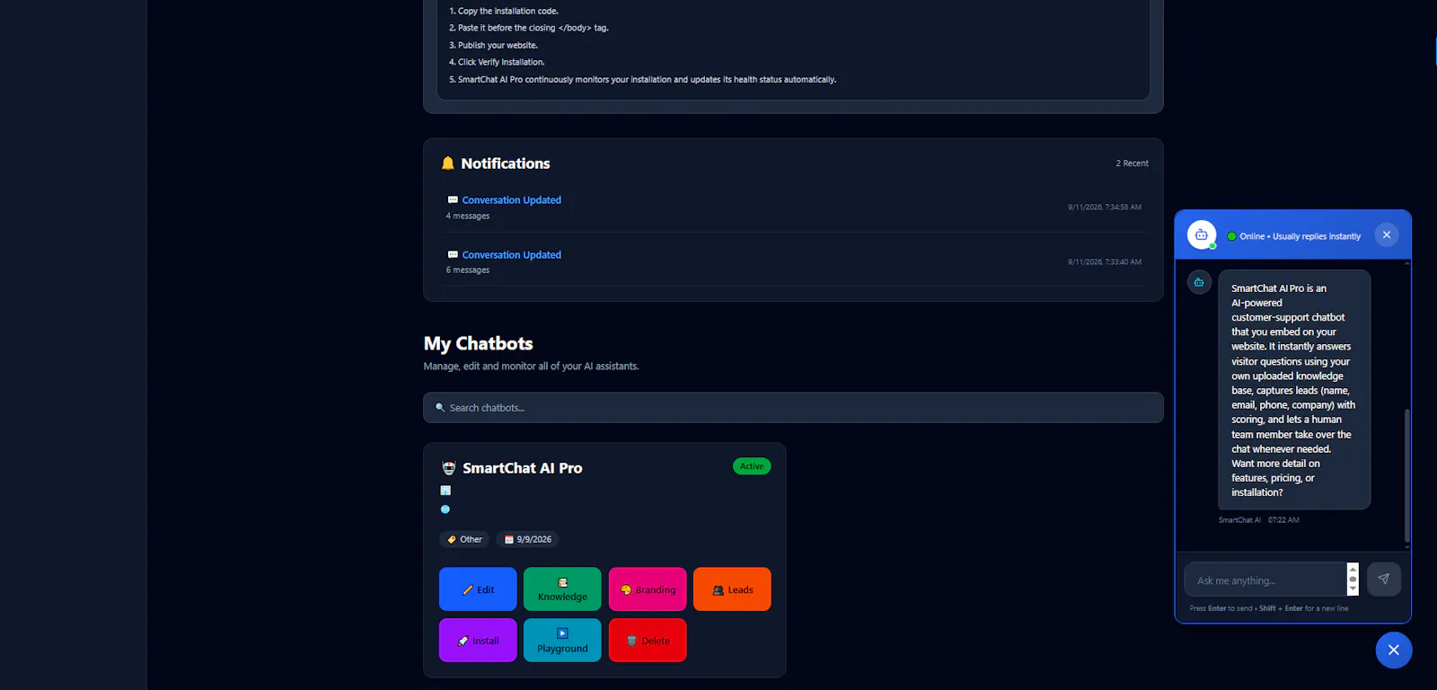 SmartChat AI Pro screenshot 3