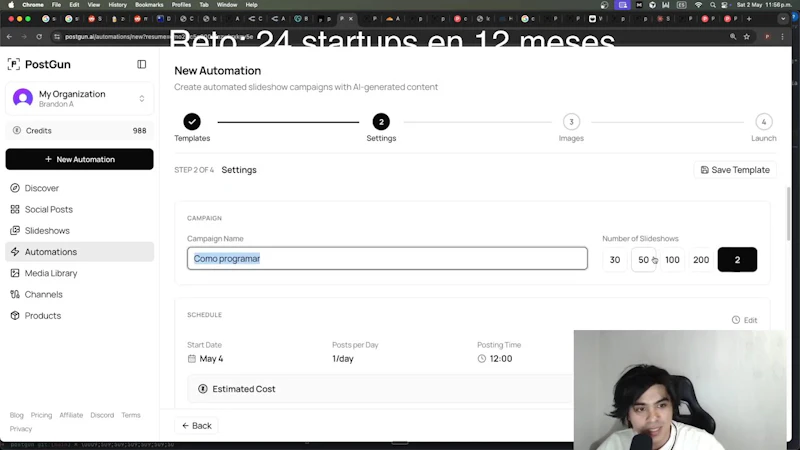 PostGun screenshot 1 (video preview)