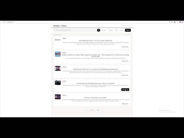 FrameTheNews gallery image