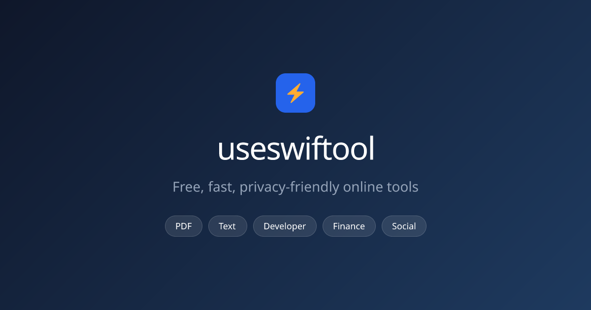 Useswiftool gallery image