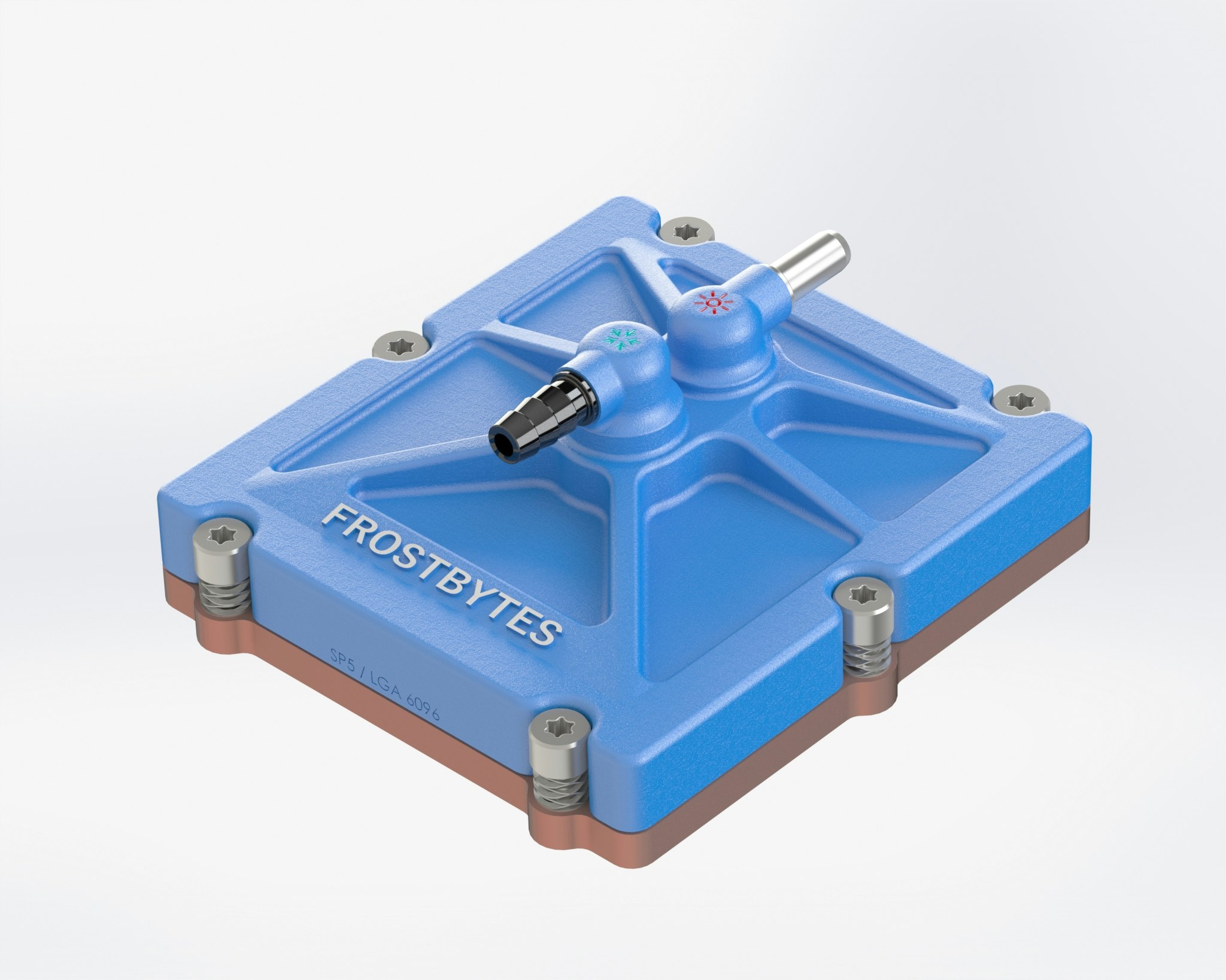 FROSTBYTES Liquid Cooling Cold Plates - Screenshot 2 showing product features and functionality