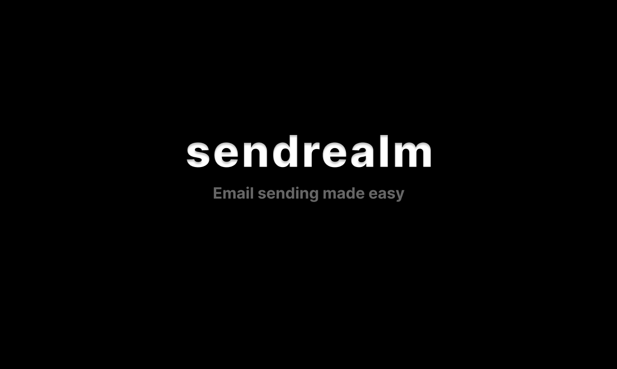 Sendrealm - Invio e -mail reso facile media 1