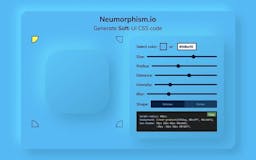 Neumorphism/Soft UI CSS Shadow Generator media 3