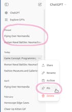 Pinnable ChatGPT gallery image