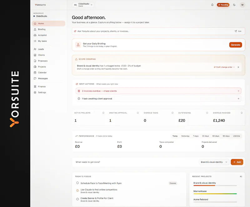 Yorsuite screenshot 2