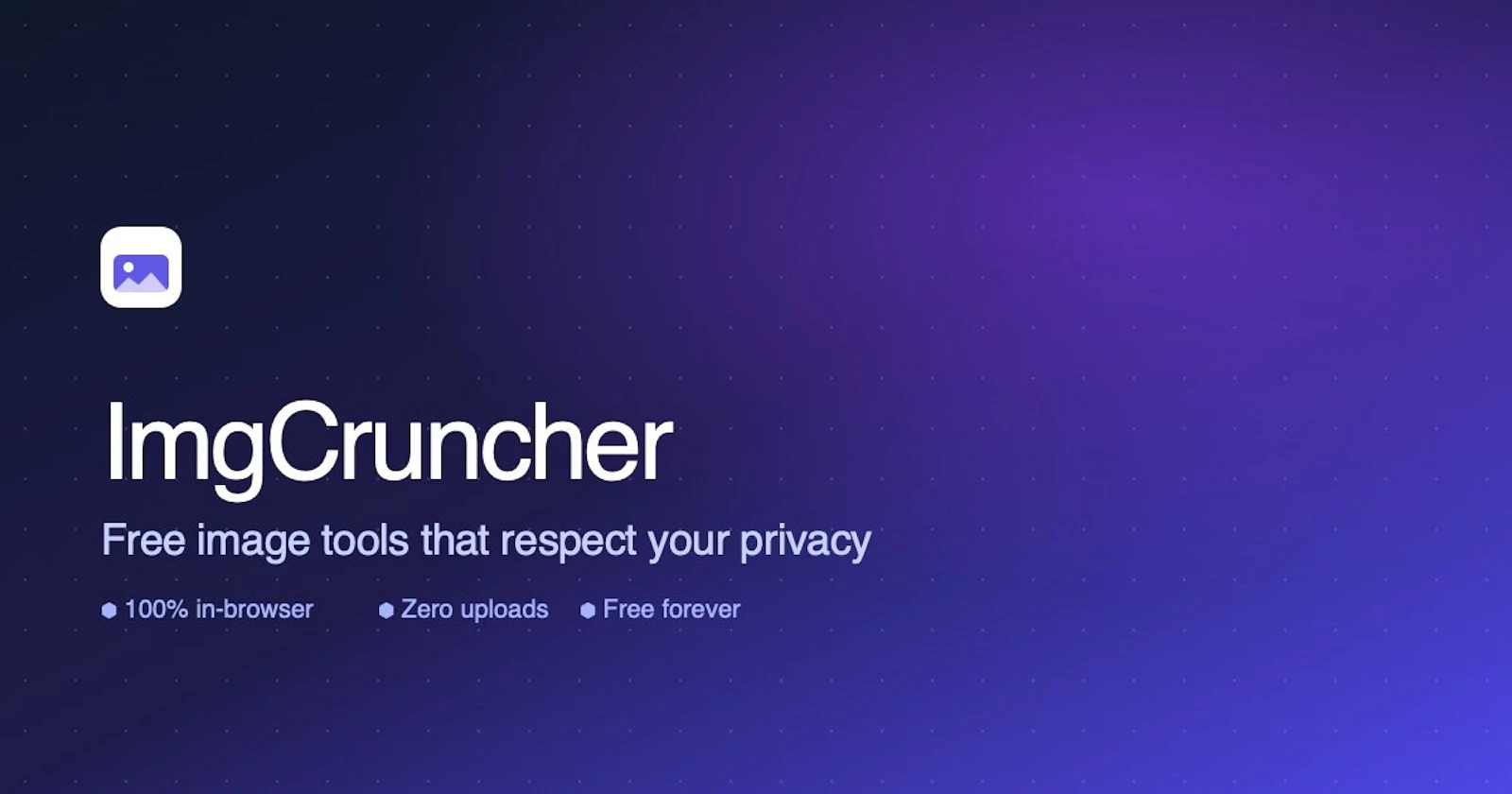 ImgCruncher screenshot 1