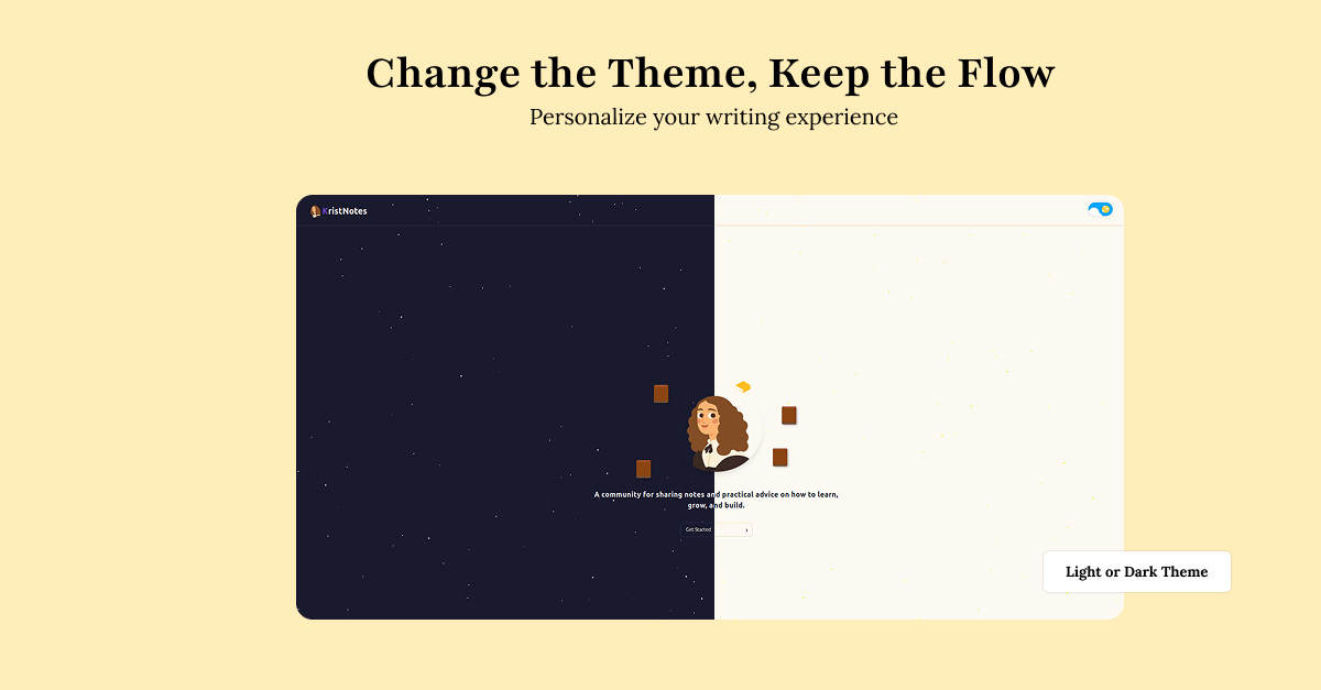 Kristnotes - โน้ตที่ใช้ร่วมกันโอเพนซอร์ซด้วยการสนับสนุน Markdown และ Mermaid media 4