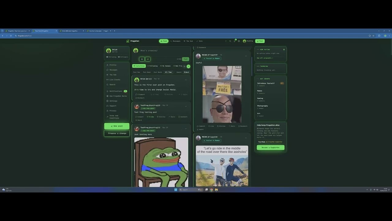 FrogsDen gallery image