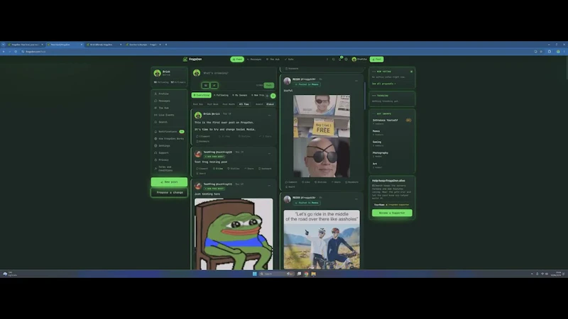FrogsDen screenshot 1 (video preview)