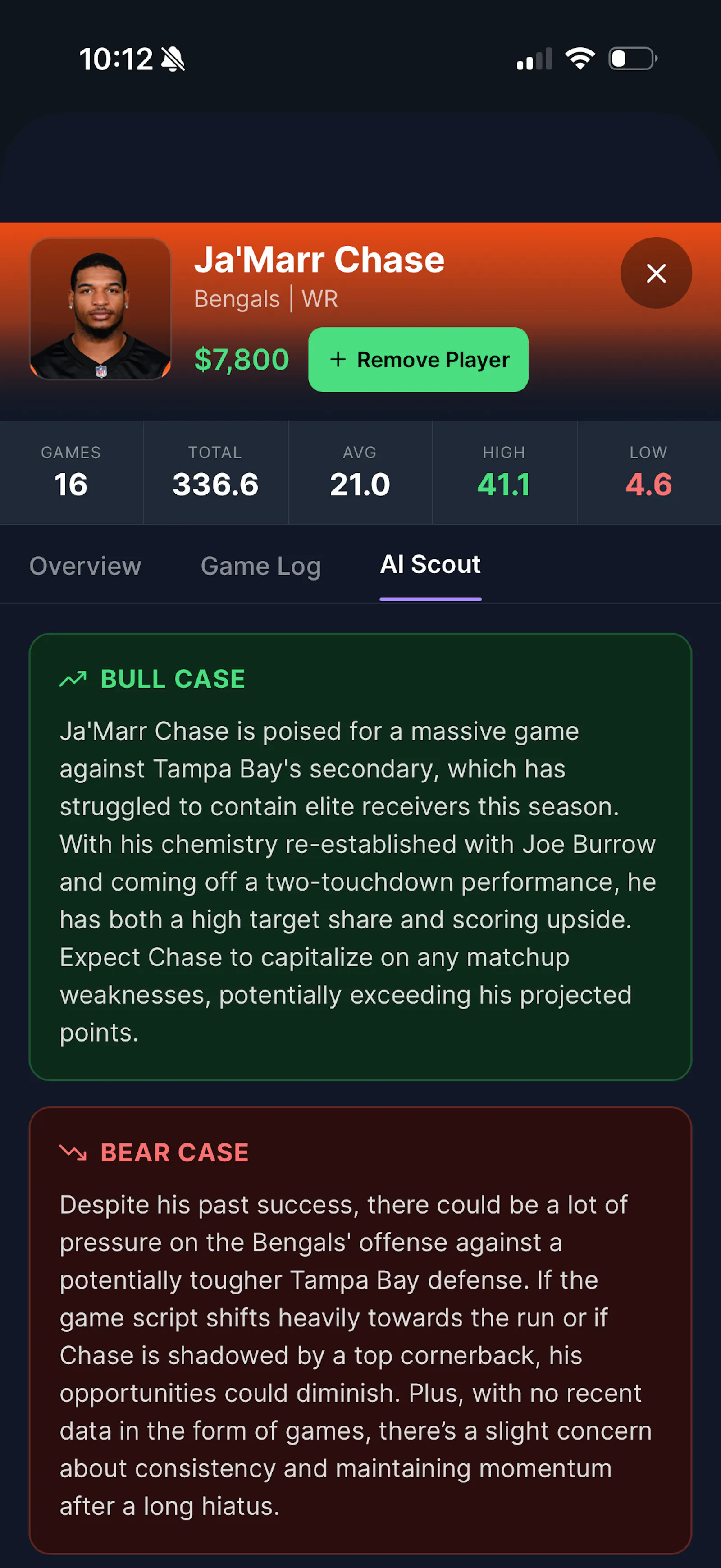 ArchRivals Fantasy Football App screenshot 8