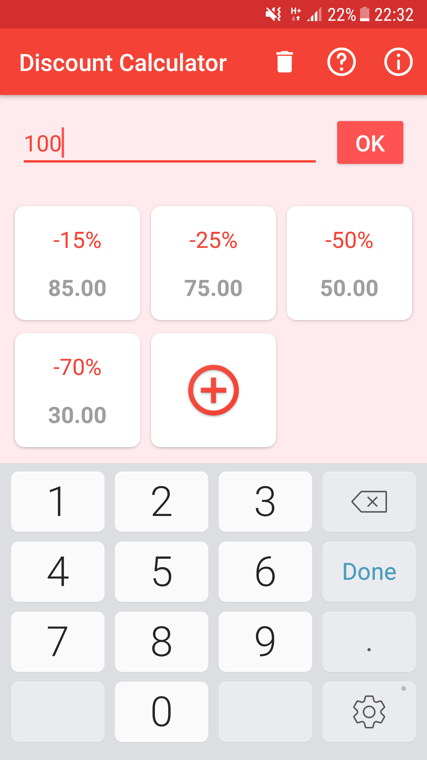 Discount Calculator gallery image