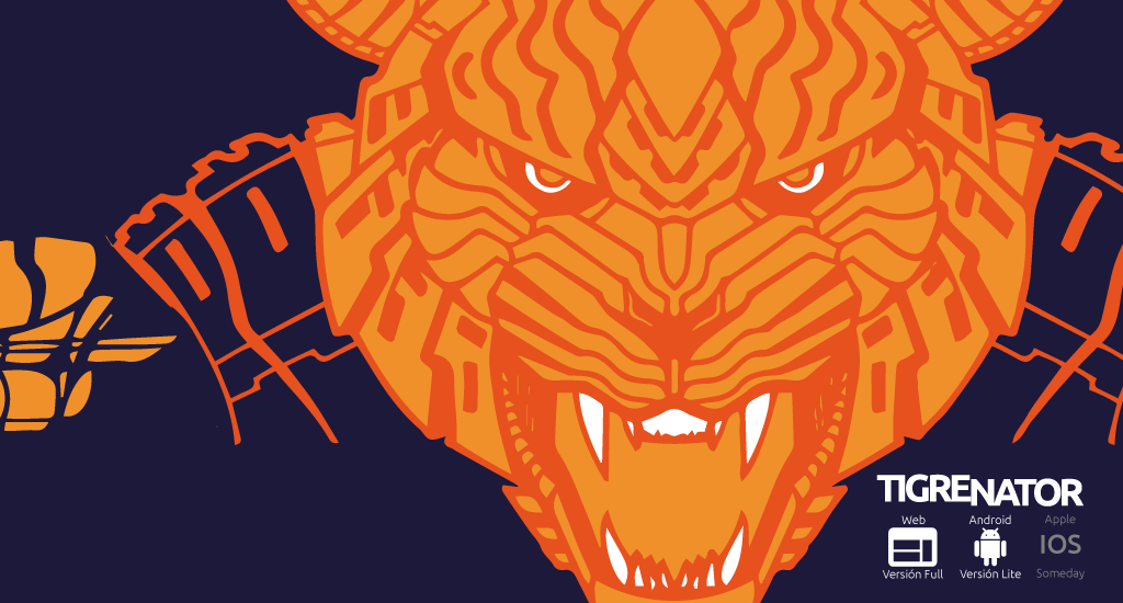 Tigrenator - Product Hunt launch logo and brand identity