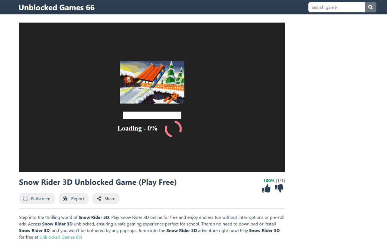 Permainan Unblocked 66 media 2