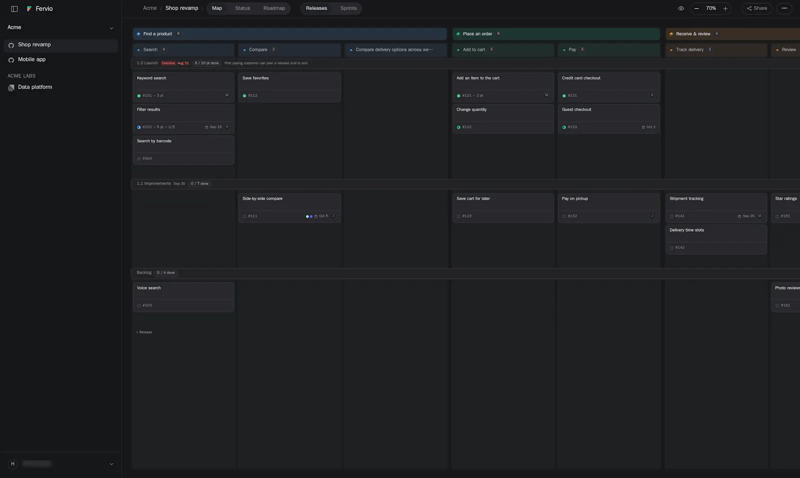 Fervio screenshot 2