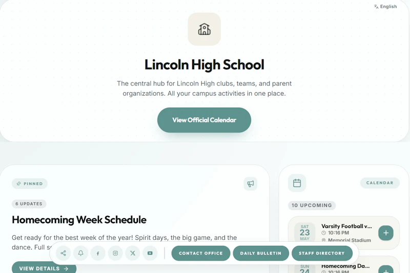 SchoolRelay screenshot 1