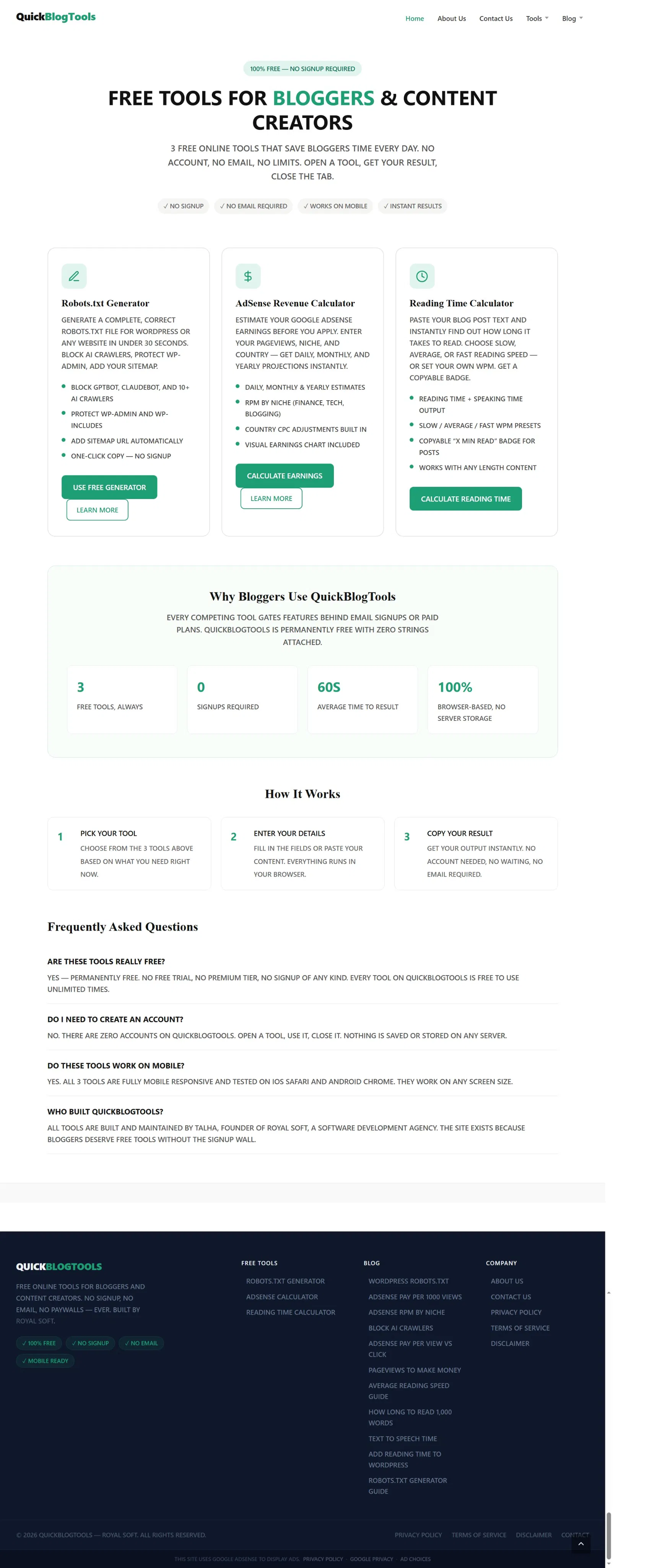 QuickBlogTools gallery image