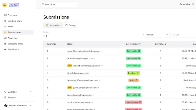 Waitlister screenshot 3