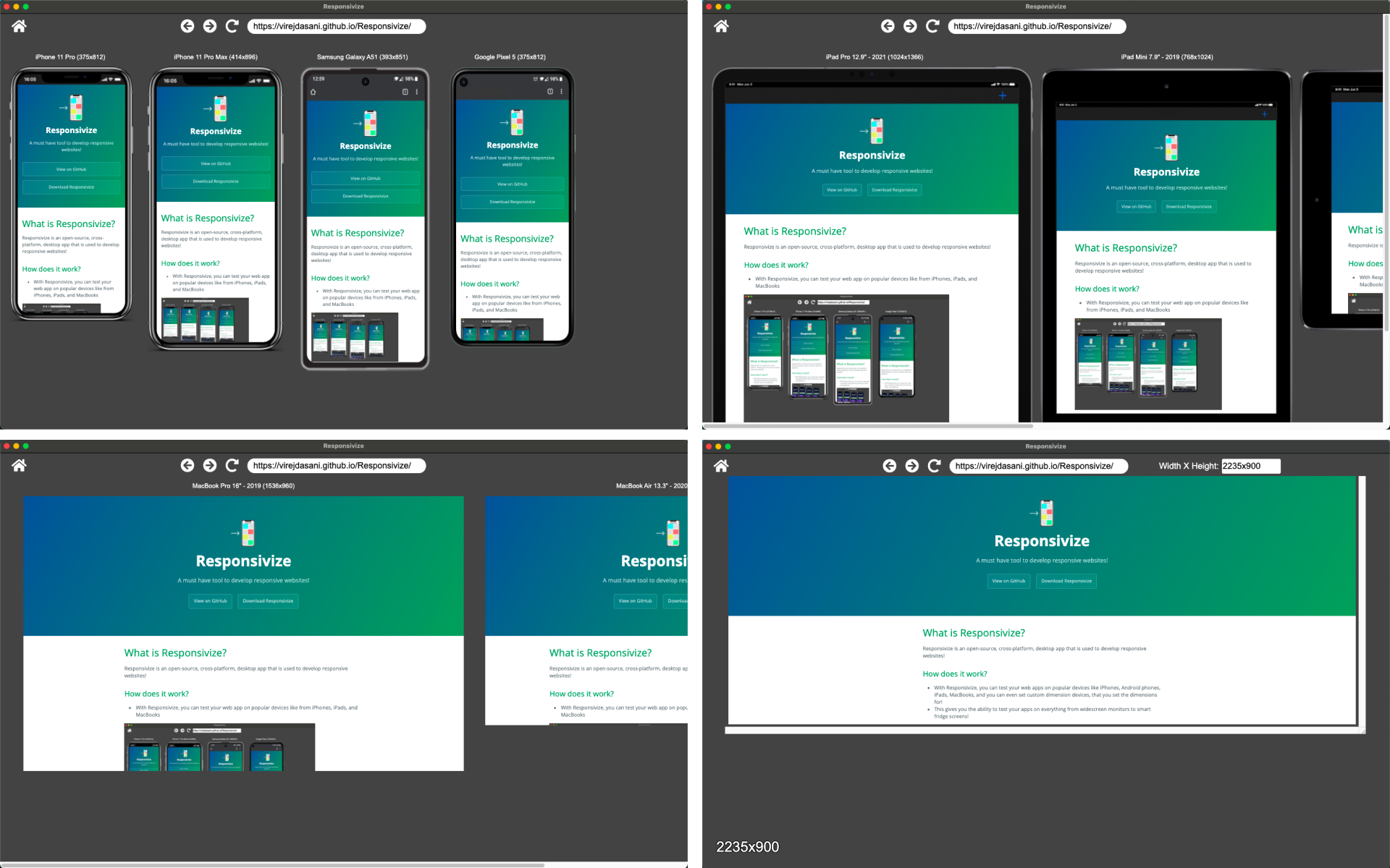 Responsivize gallery image