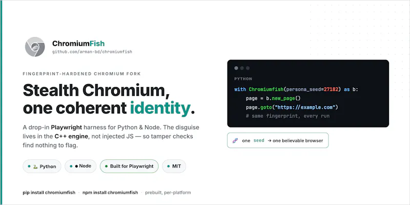 ChromiumFish screenshot 2