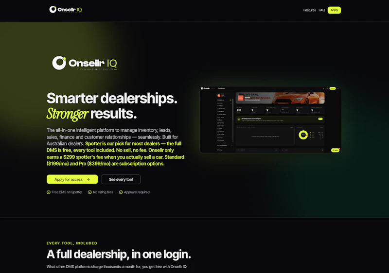 Onsellr IQ screenshot 4