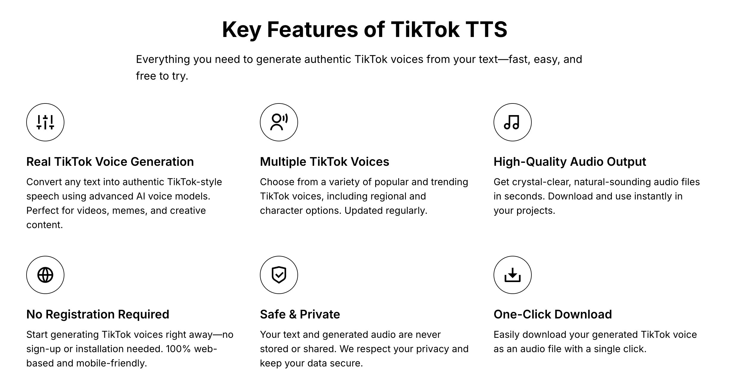 Tiktok TTS gallery image