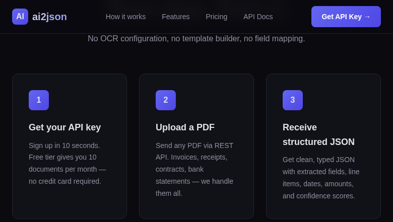 AI2JSON gallery image