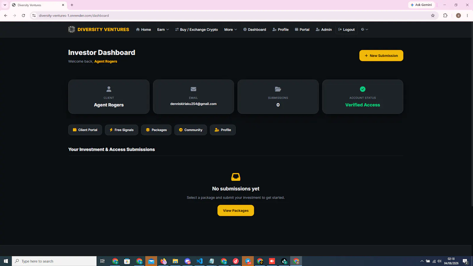 Diversity Ventures screenshot 2