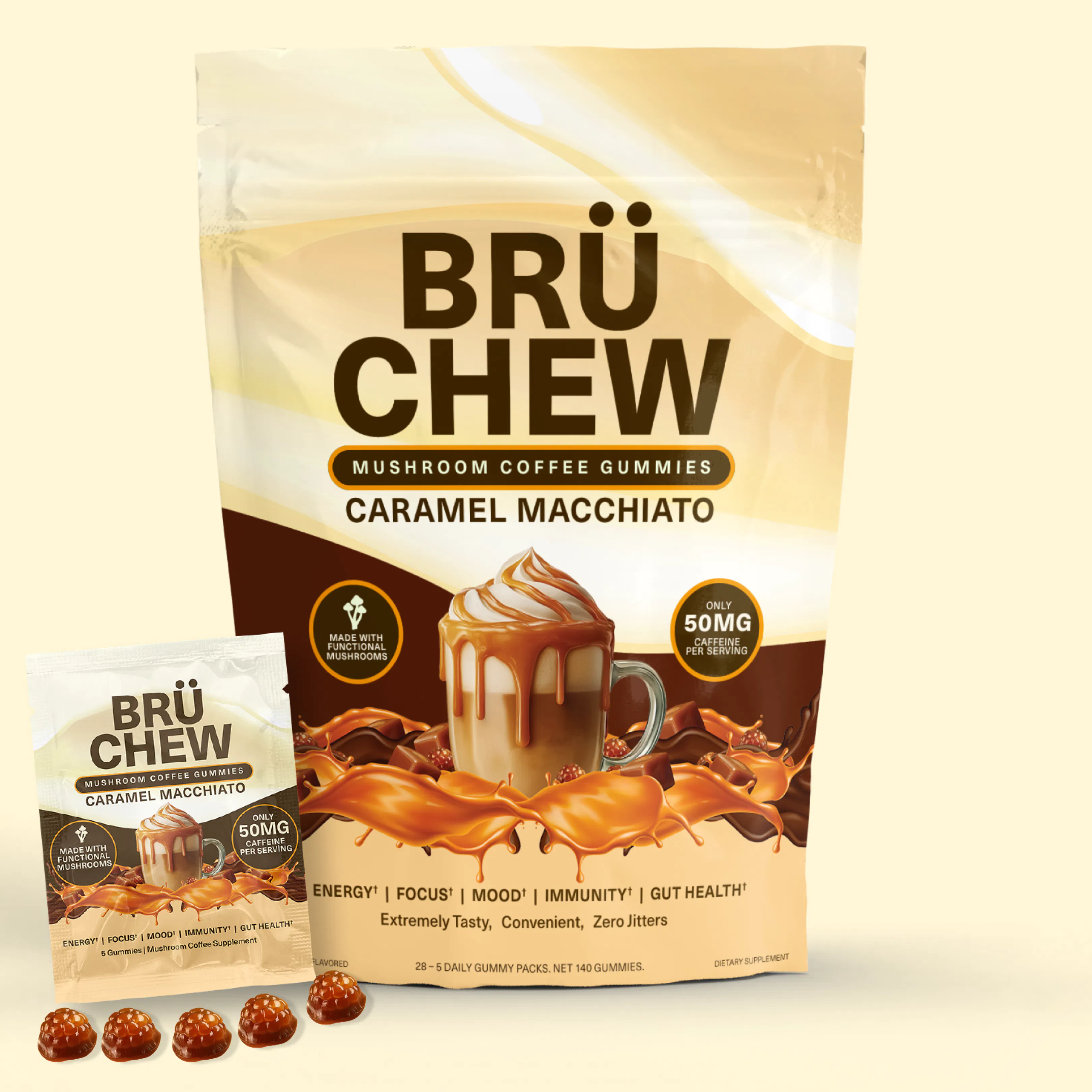 BrüChew 제품 배너