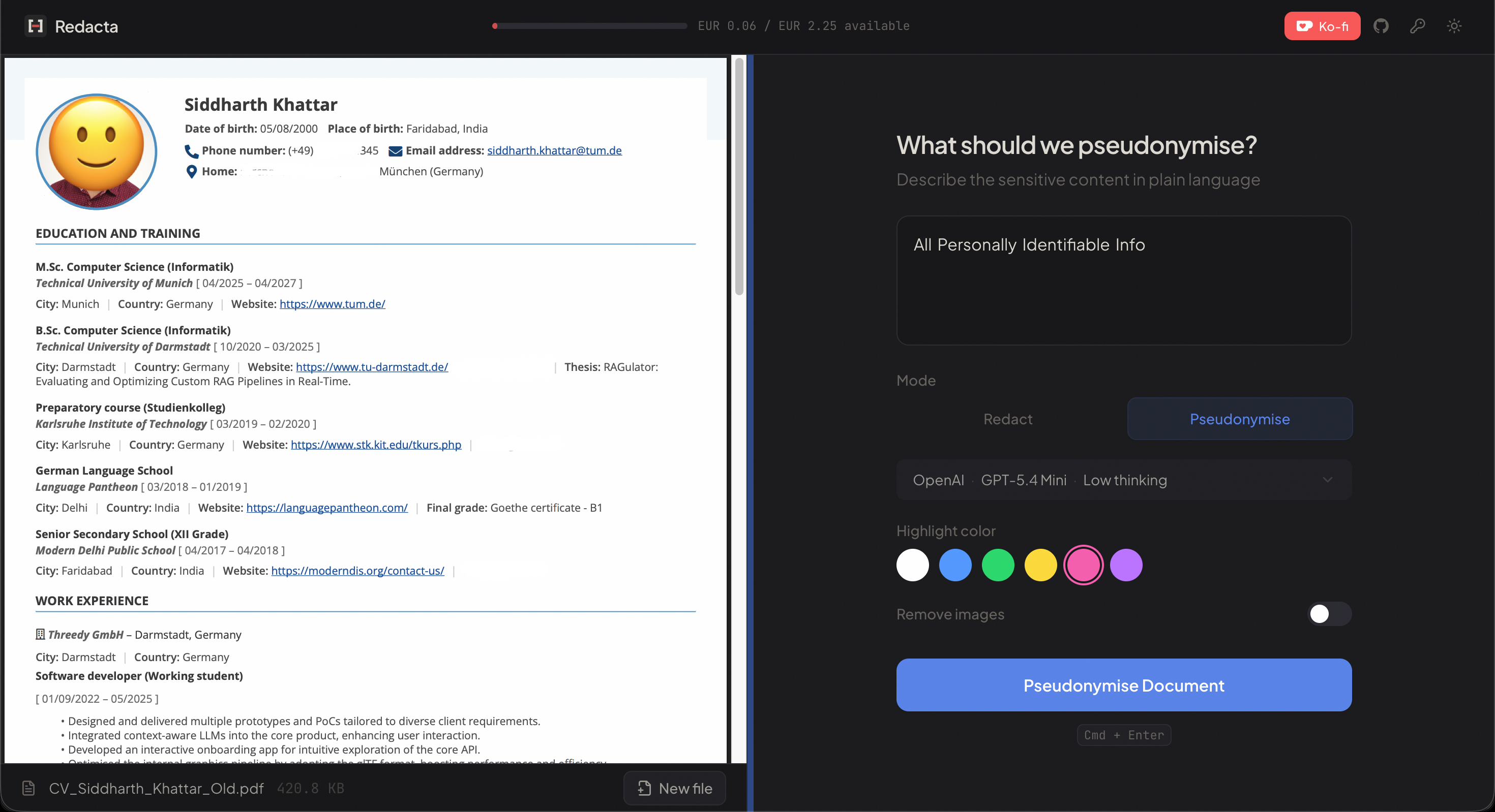 Redacta gallery image