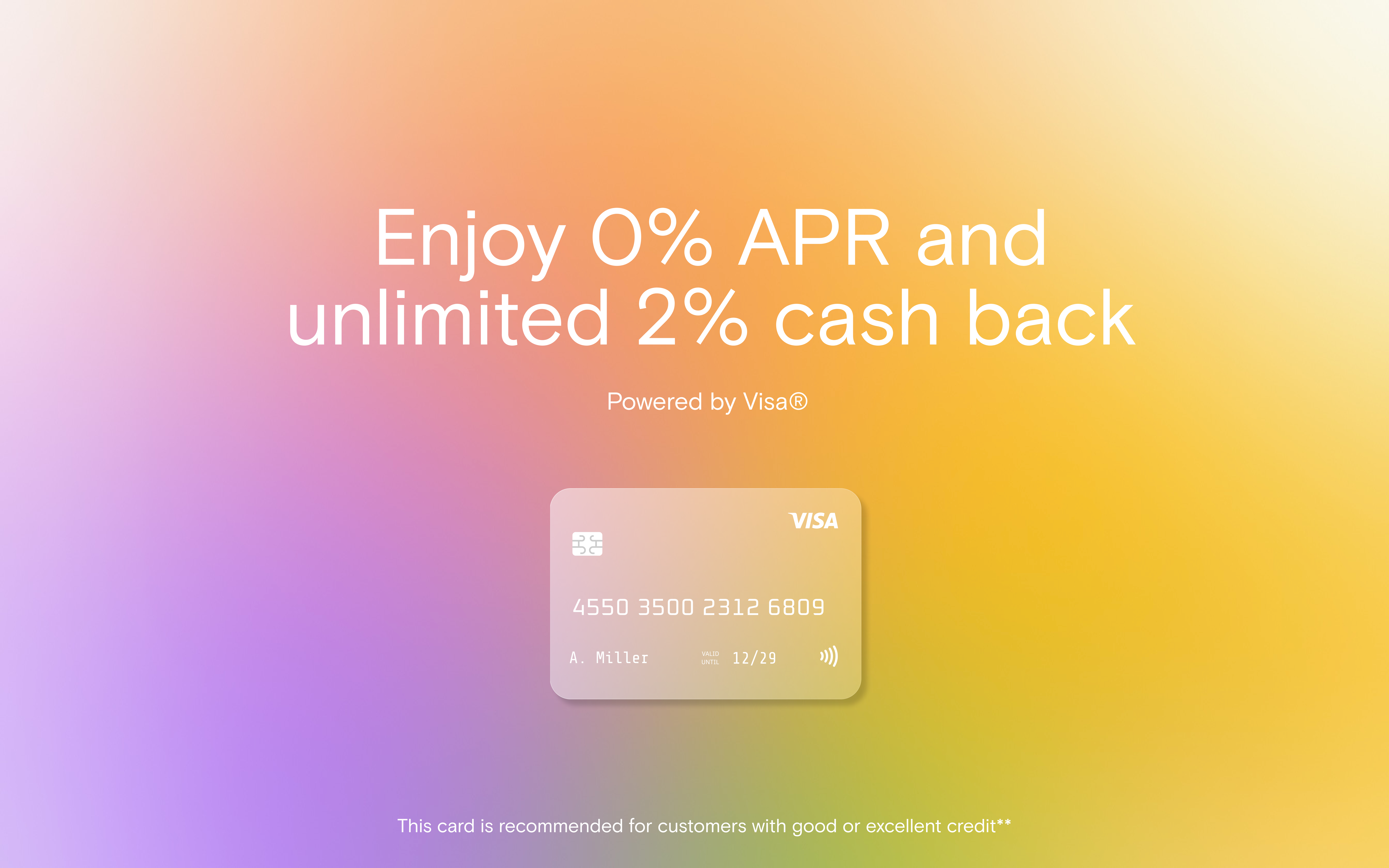 唯一のVisa®クレジットカードメディア2