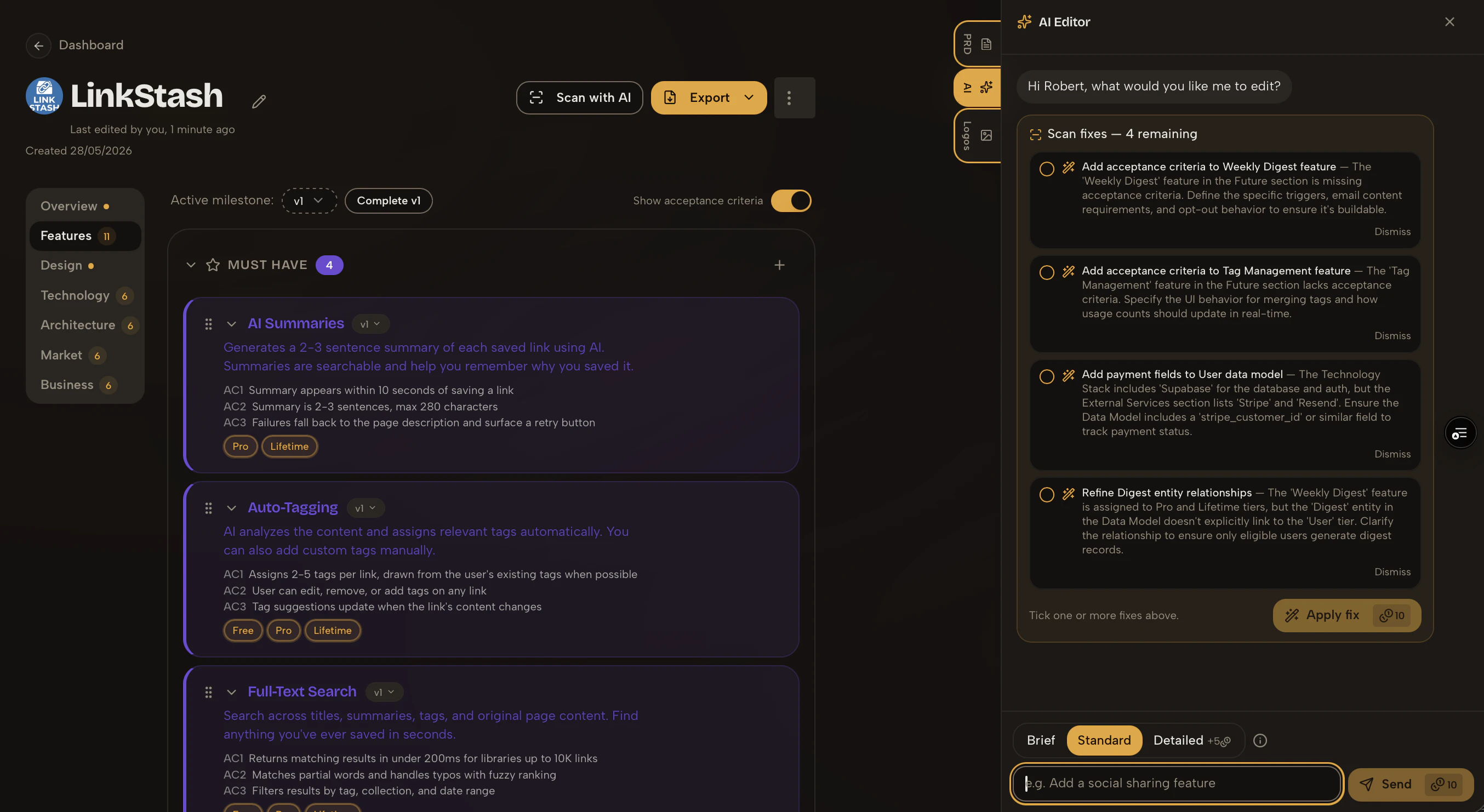 Draftlytic screenshot 5