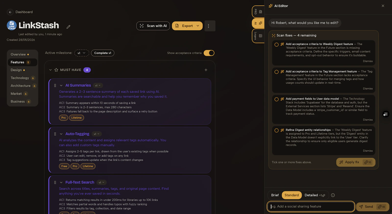 Draftlytic screenshot 6