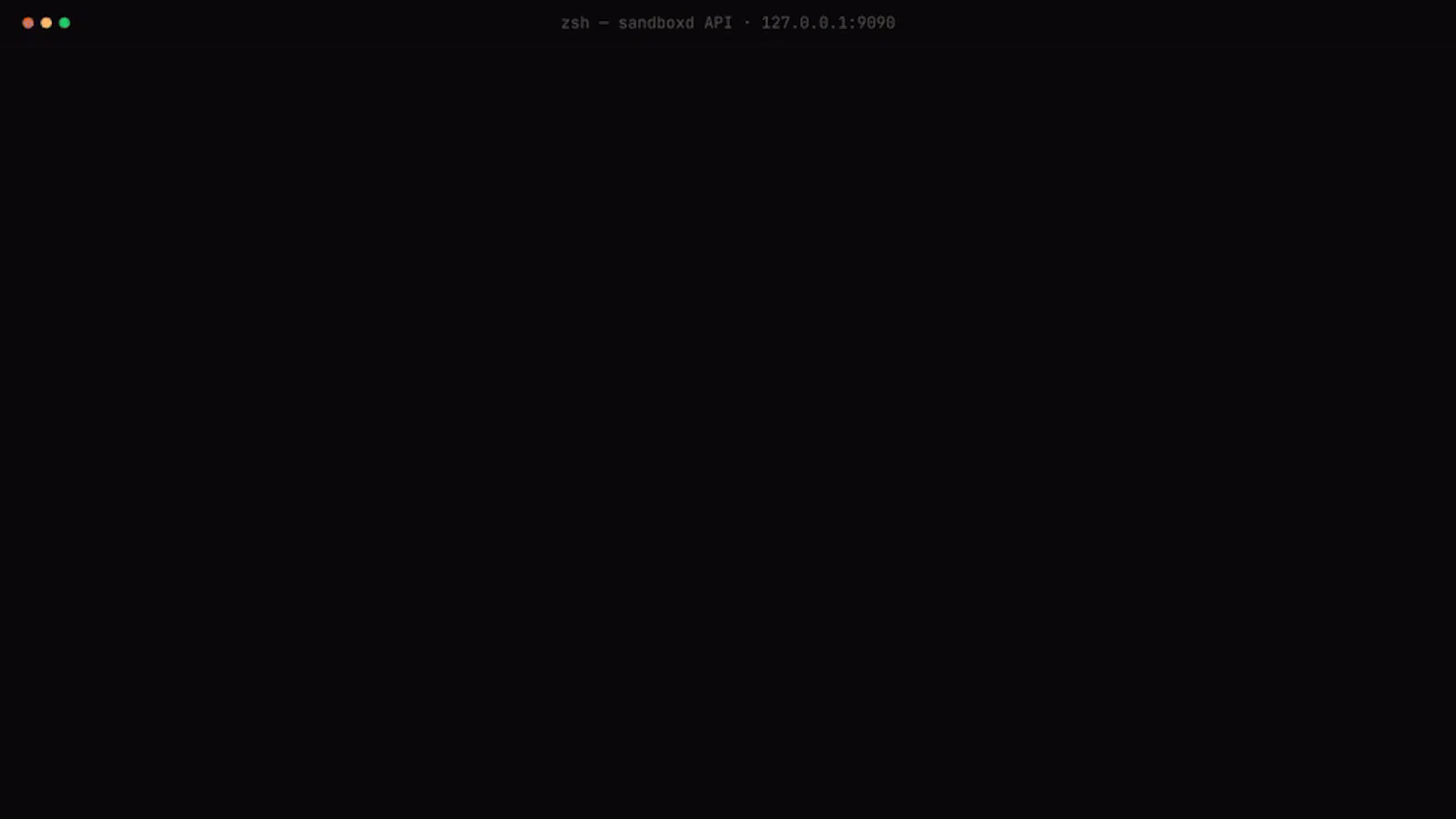 sandboxd screenshot 2