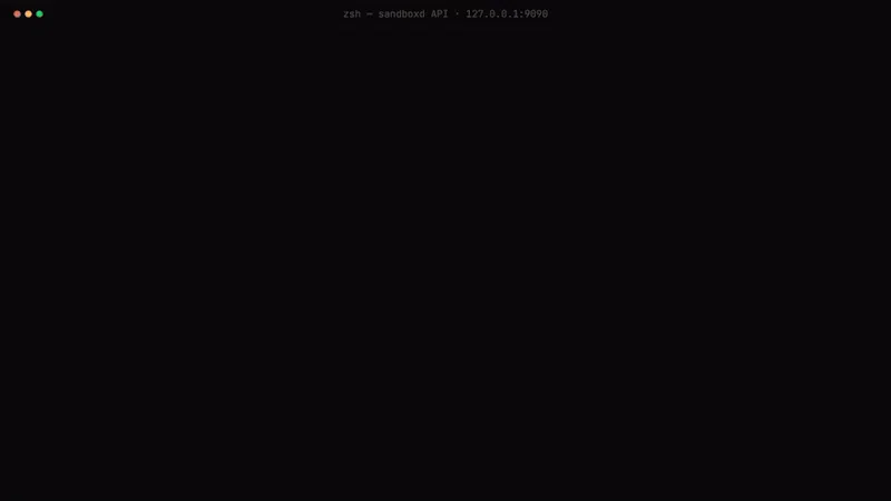 sandboxd screenshot 2
