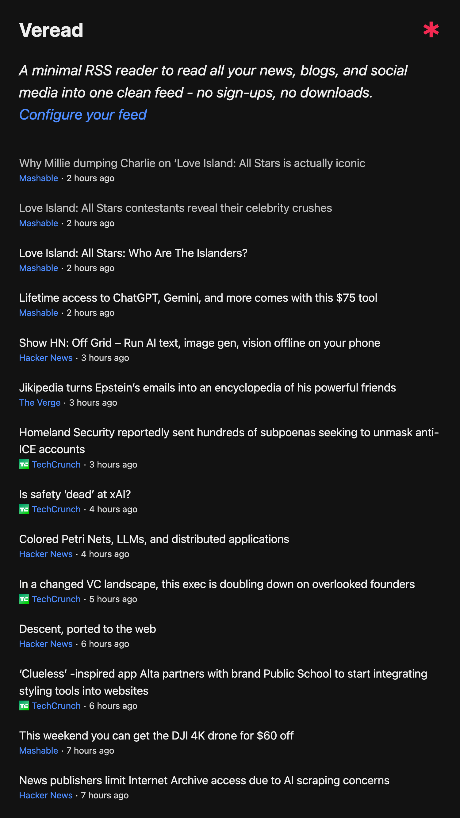 Veread - Screenshot 3 showing product features and functionality