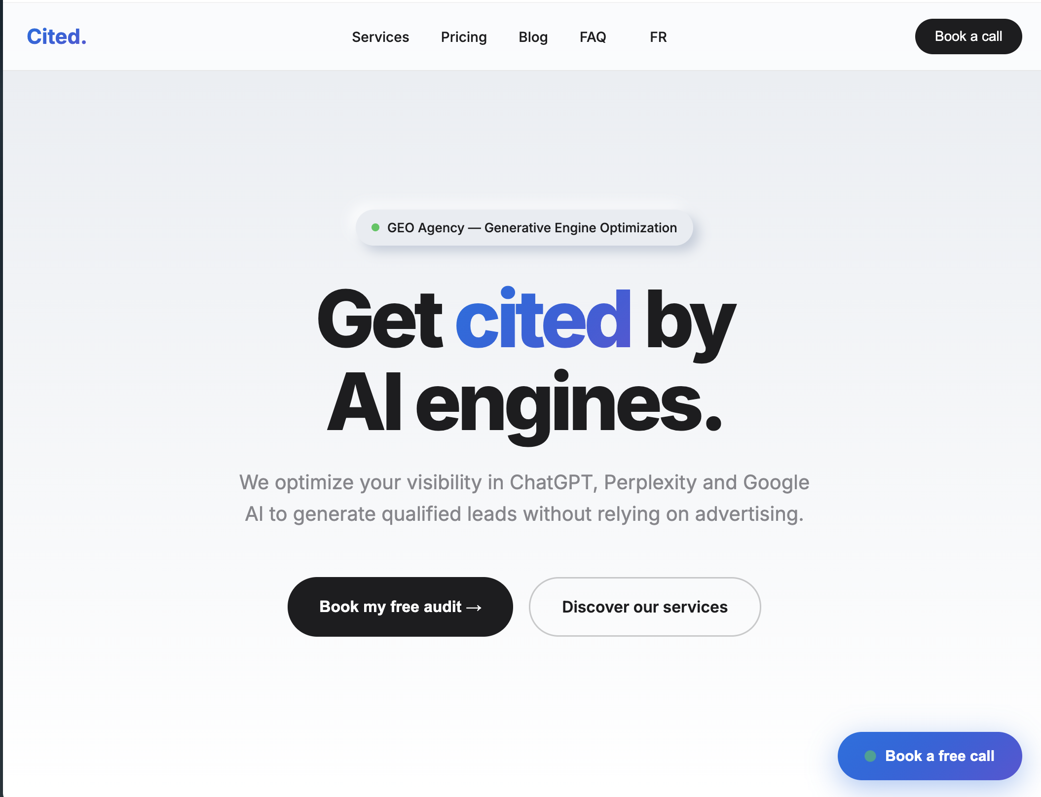 CIted. - Main product screenshot demonstrating key features and user interface