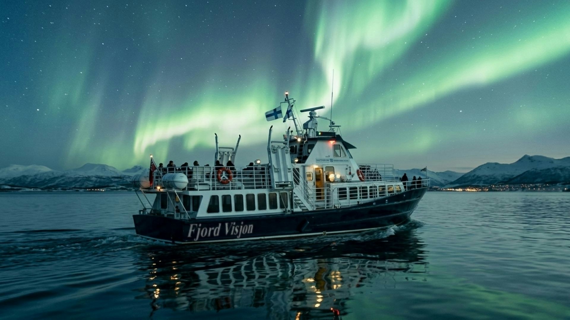 Norwegian Fjord Explorer - Product Hunt launch logo and brand identity