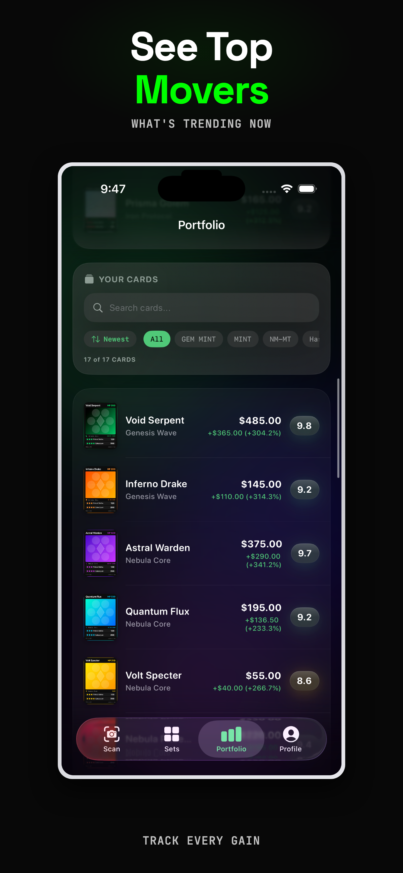 ZeroPop: AI Card Grader gallery image