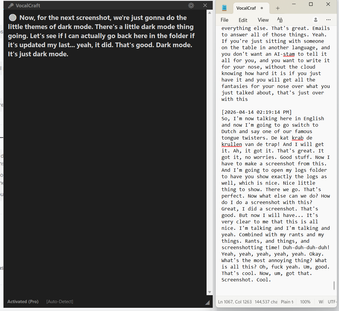 VocalCraft: Lifetime Offline Dictation gallery image